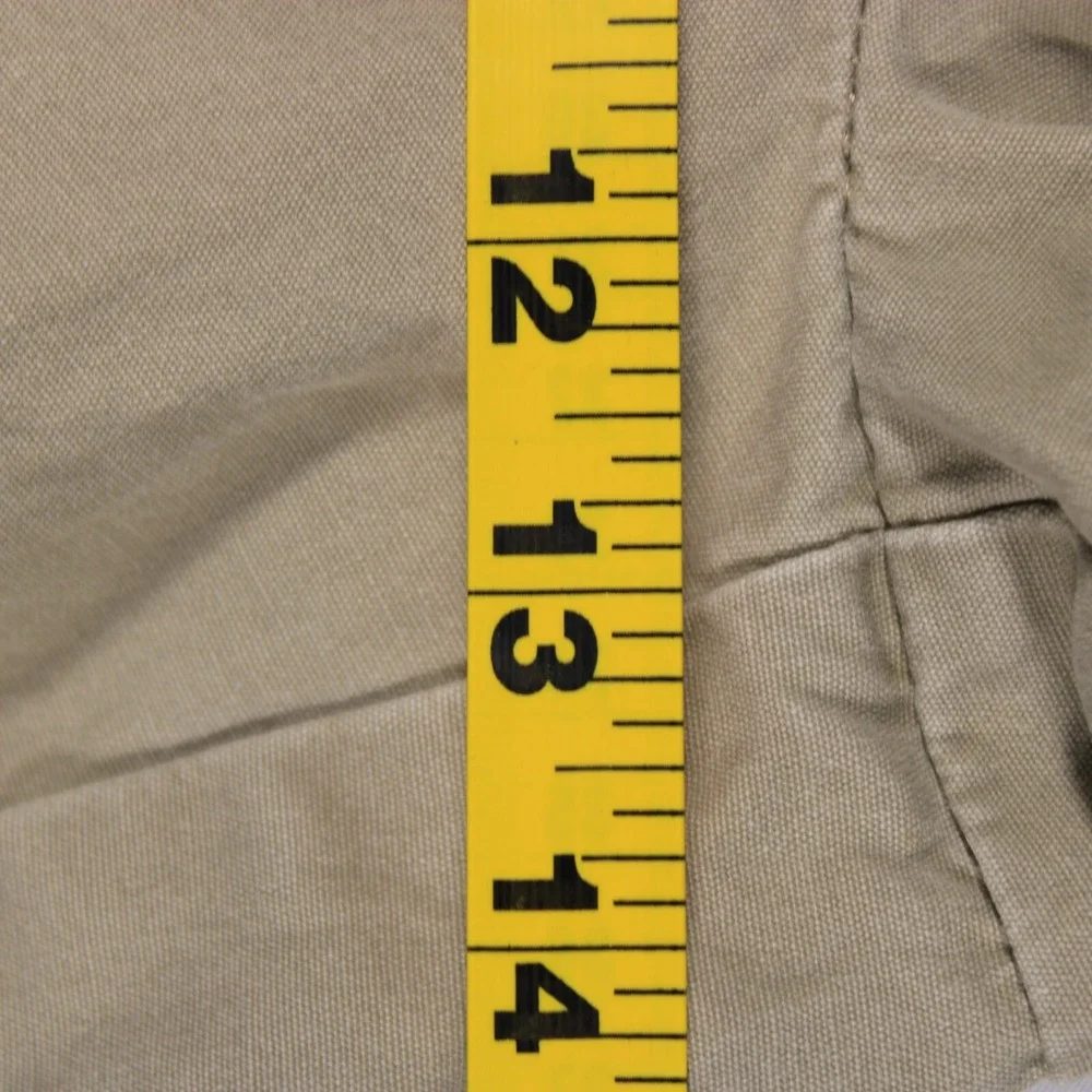 Eddie Bauer Shorts Womens 12 Beige Pockets Darrington Utility Hiking - 30.25x8.5 - Picture 9 of 10